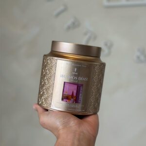 Lata de té herbal premium Lafiroa
