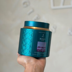 Lata de té herbal premium Lafiroa Roses